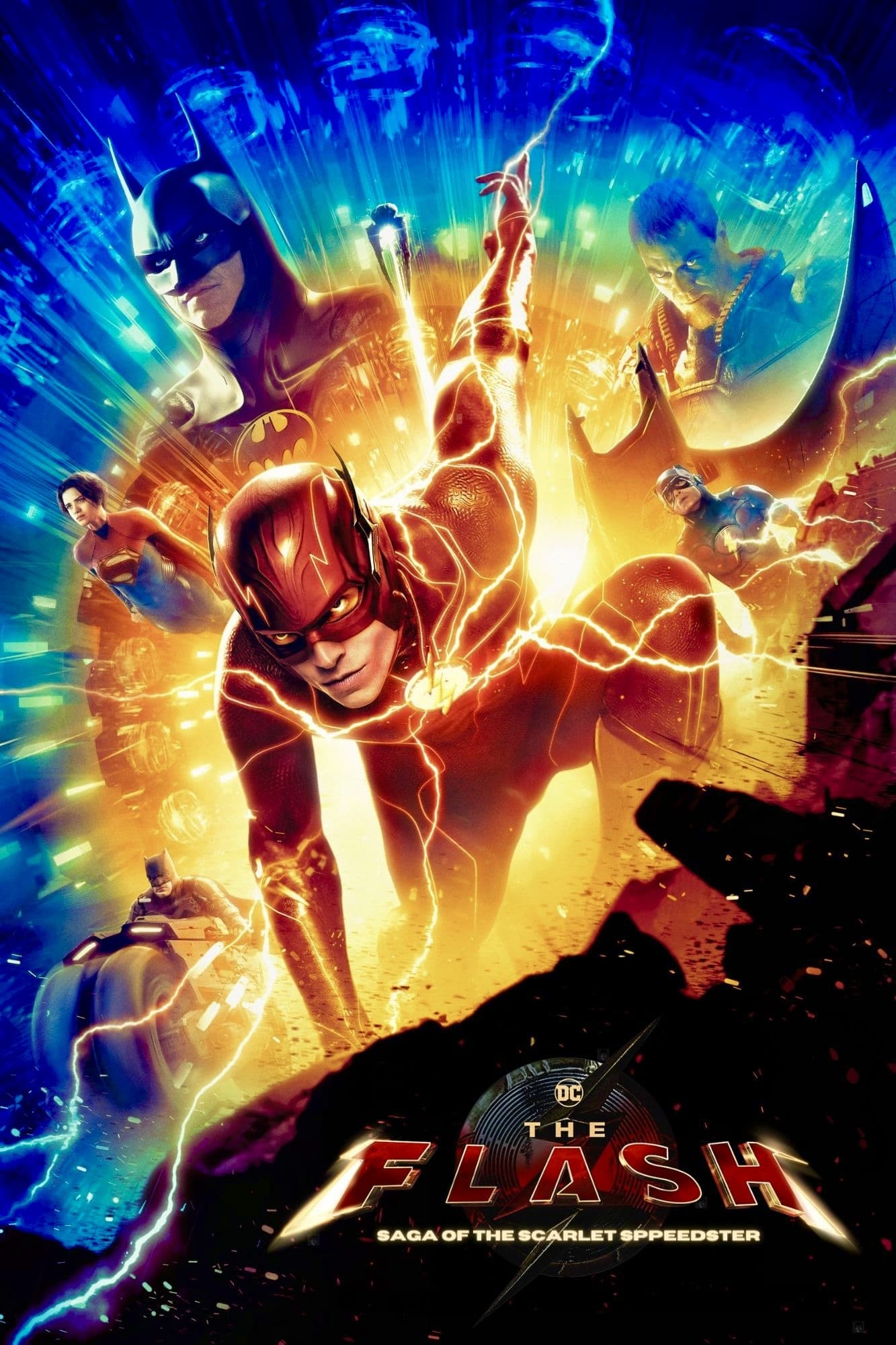 Постер The Flash: Saga of the Scarlet Speedster